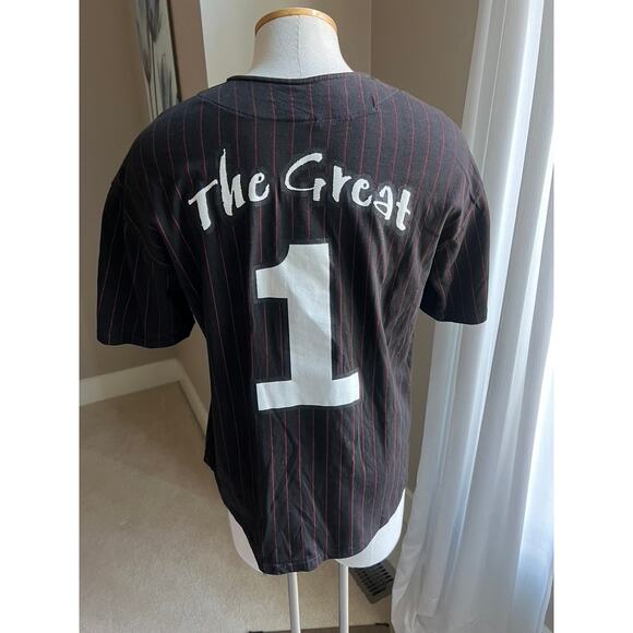 VTG WWF 1999 The Rock WWF Wrestling Button Up Baseball jersey size 48L (L) - Picture 3 of 4